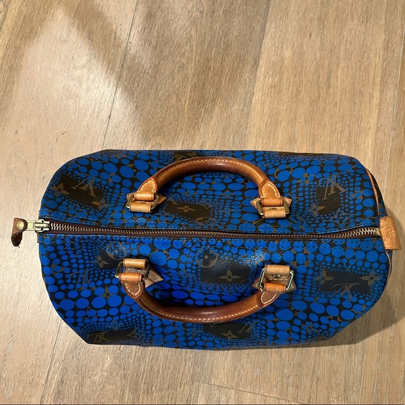 Louis Vuitton Limited Edition Speedy Blue - Picture 3 of 15